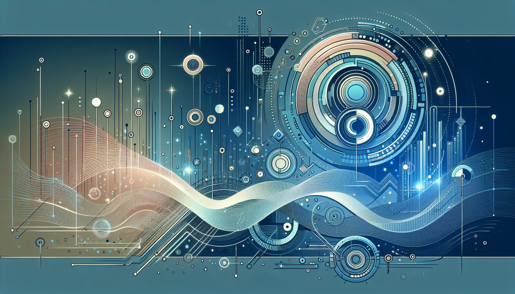 Explainer image illustrating AI-powered SEO content generation in the UK market.