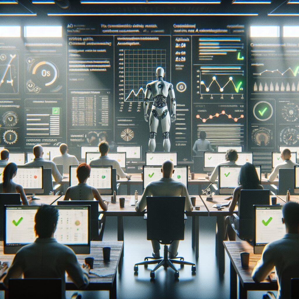 Digital marketers using AI SEO automation tools to eliminate manual SEO mistakes and enhance optimisation through real-time dashboards.